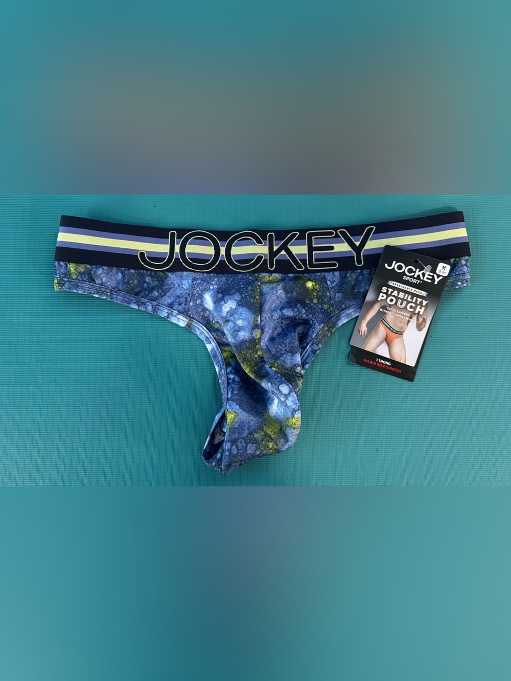 Jockey Sport® Stability Pouch Microfiber Thong